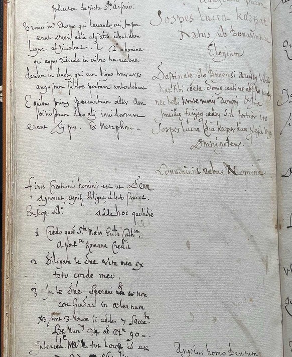 Gottes Günstling soll die Gewinne abschöpfen ... So steht es in den Rechnungsbüchern von Kaspar Stockalper geschrieben.