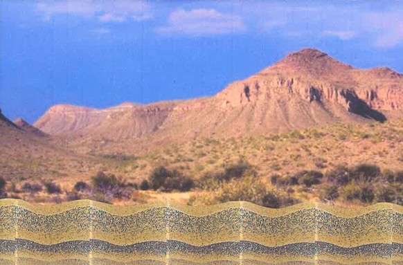 This undated rendering provided by iCON Wall Solution shows a proposed border wall between Mexico and the U.S. The San Diego County-based Concrete Contractors Interstate&#039;s proposal is for a polis ...
