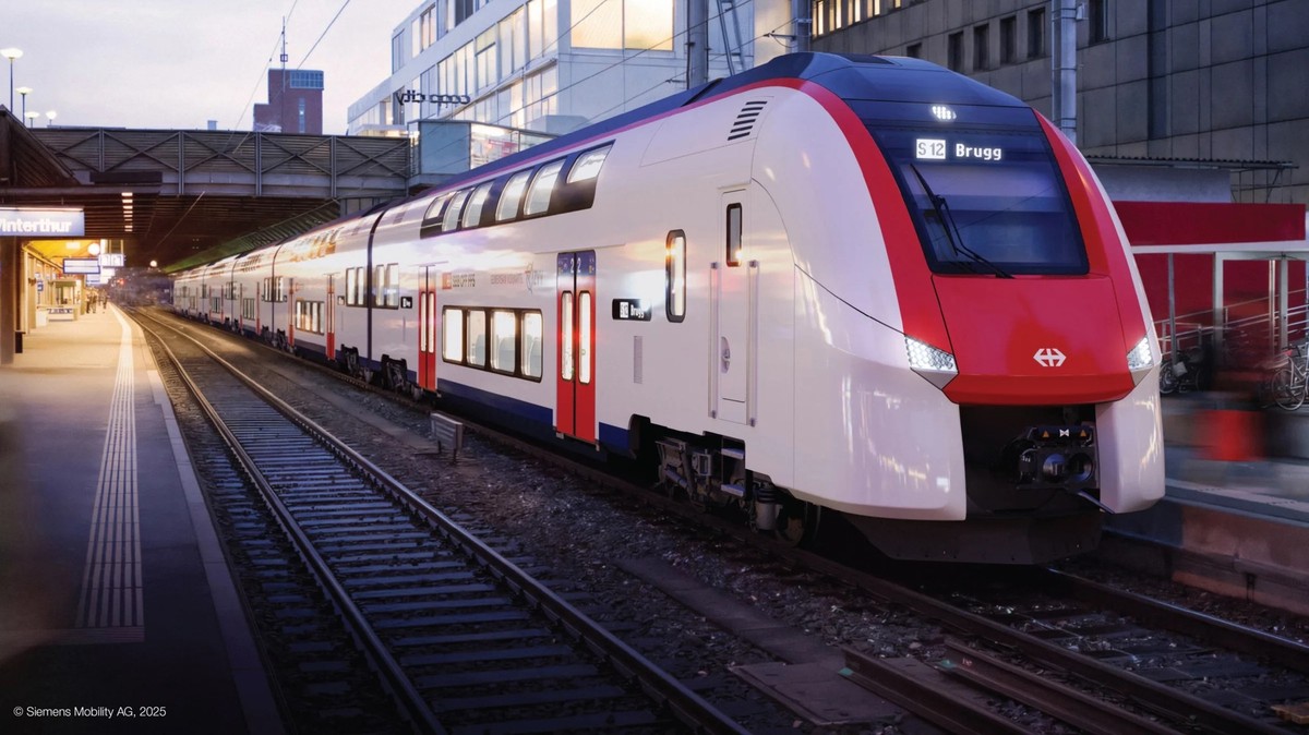 S-Bahn Siemens Mobility Desiro-Dosto SBB Zug ÖV