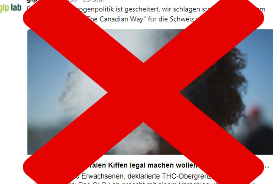 Werbung für «illegale Drogen» – Facebook sperrt Kiffer-Post der GLP
