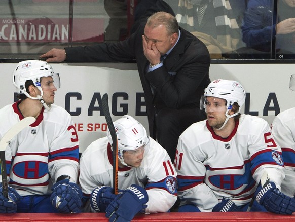 Therrien scheint nicht mehr weiter zu wissen.&nbsp;