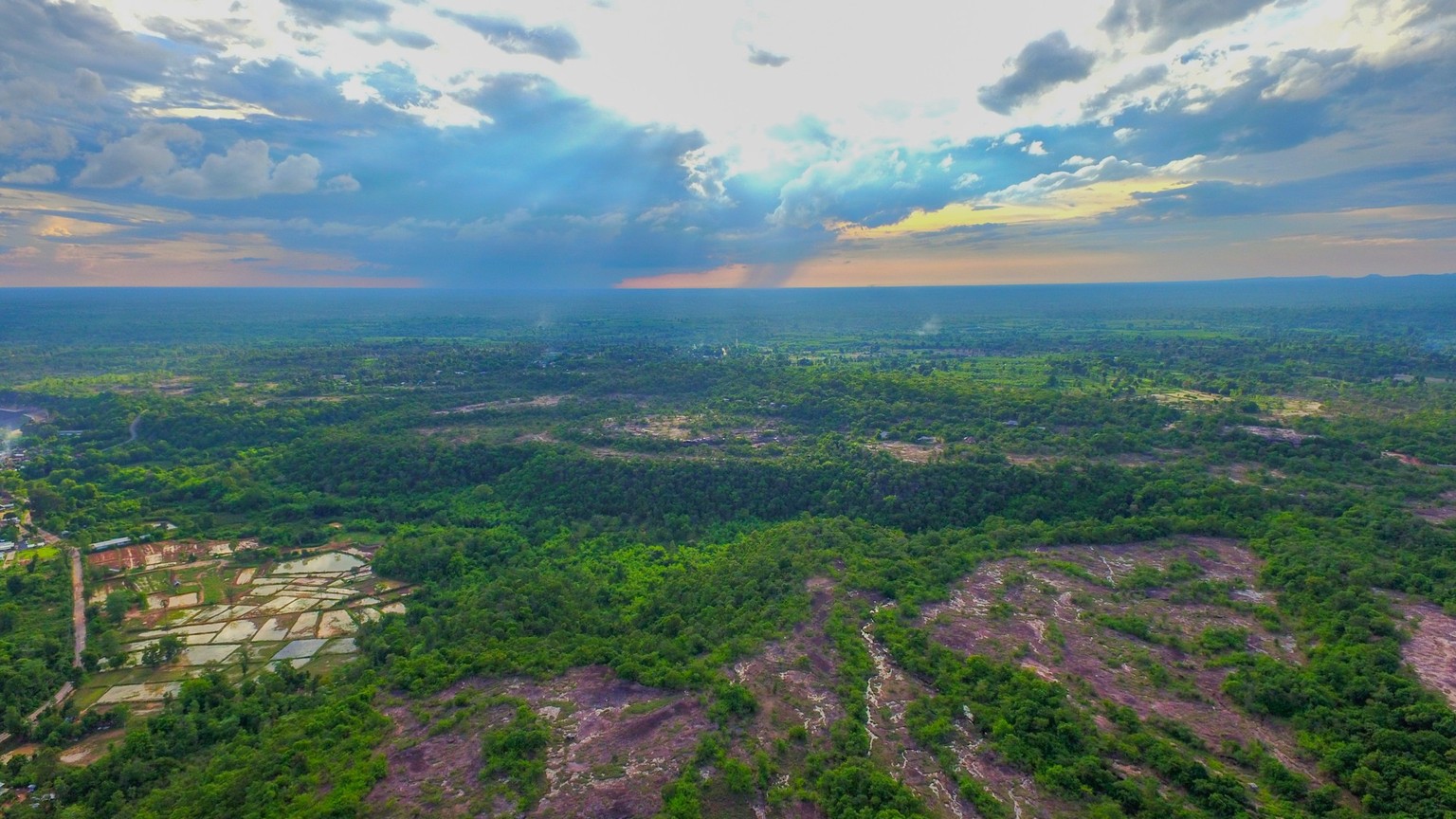 aerial photography Pha Taem national park along the Mekong river in Ubon Ratchathani province of Isan Thailand. xkwx Art, Color, Painting, aerial, ancient, asia, cave, cliff, cloud, deep, drone, east, ...