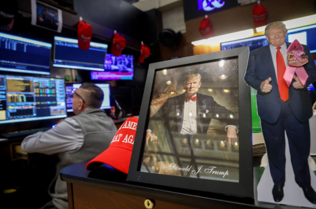 Noch mögen sie ihn an der Börse: US-Präsident Donald Trump.
