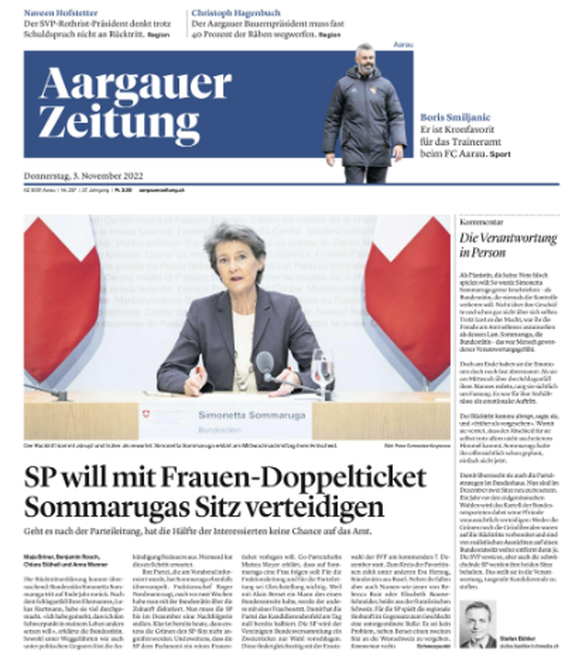 Sommaruga-Rücktritt