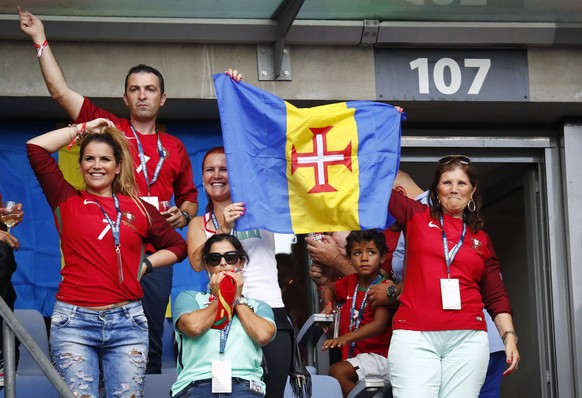 Football Soccer - Portugal v France - EURO 2016 - Final - Stade de France, Saint-Denis near Paris, France - 10/7/16
Mother and son of Portugal&#039;s Cristiano Ronaldo, Dolores Aveiro and Cristiano J ...