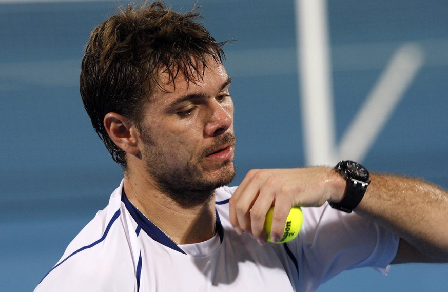 Wawrinka hat in Chennai alles im Griff.