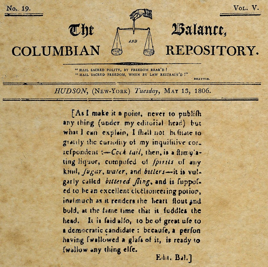 old fashioned whiskey cocktail 1806 drinks trinken alkohol cocktails history https://en.wikipedia.org/wiki/Old_Fashioned