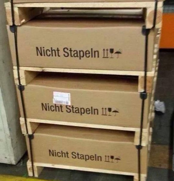Nicht stapeln: Die lustigsten Fails der Woche