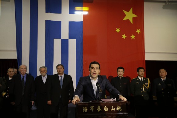 Alexis Tsipras will die Zusammenarbeit mit China verstärken.&nbsp;