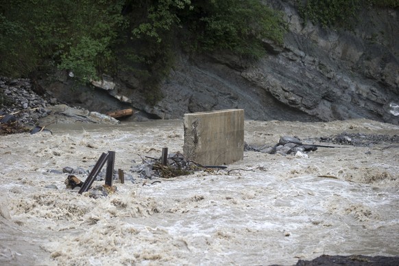 Die Emme im Kanton Bern sowie der&nbsp;Brienzer- und Thunersee führen weiterhin überdurchschnittlich viel Wasser.&nbsp;