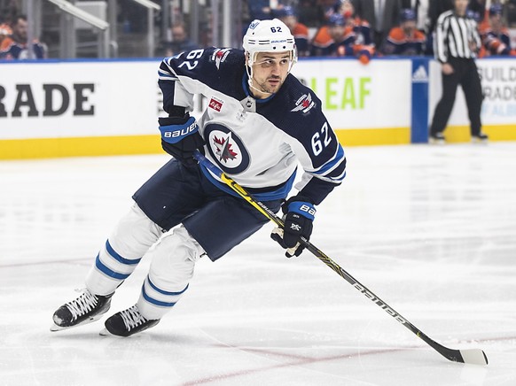 Niederreiter a r�ussi vendredi son premier point sous le maillot des Jets