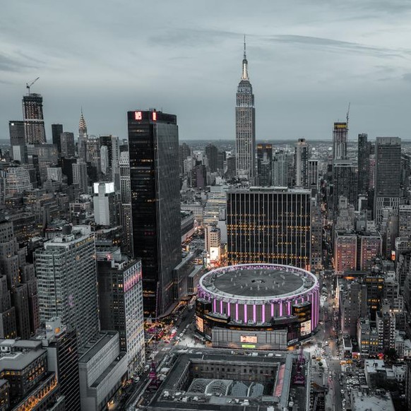 Im Herzen von New York: Der Madison Square Garden, die Heimat der Rangers.