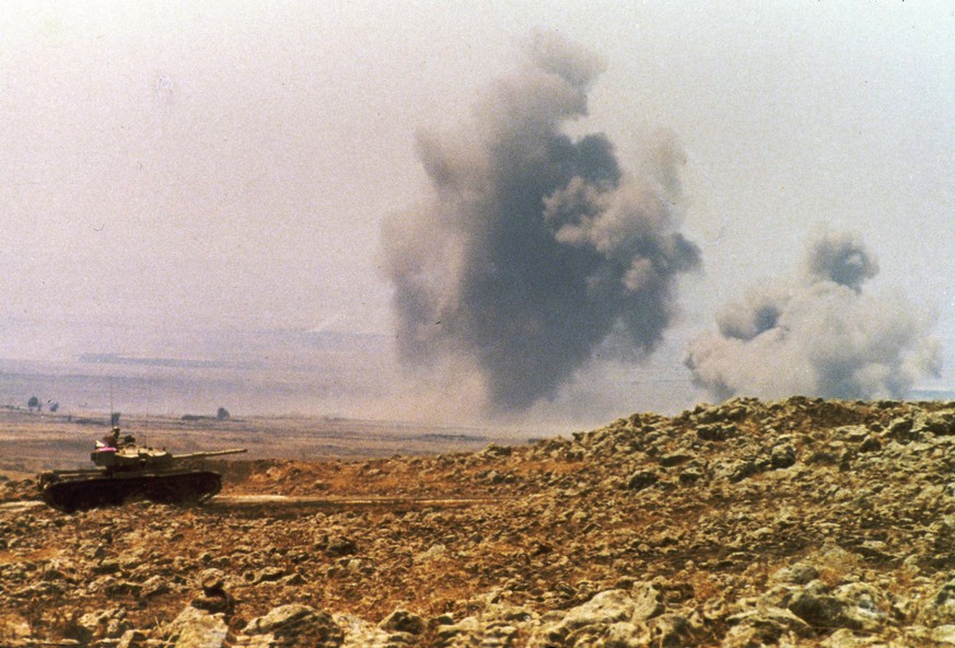 Panzerschlacht auf dem Golan.