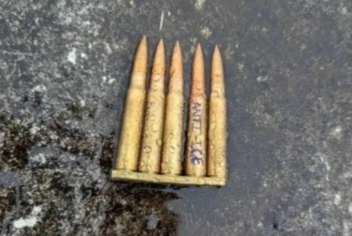 Das FBI teilte Bilder der verwendeten Munition.