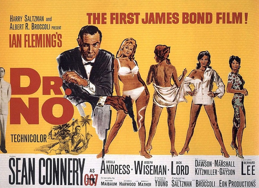 Dr. No james bond 007 sean connery https://www.kpbs.org/news/2012/nov/15/bond-james-bond/