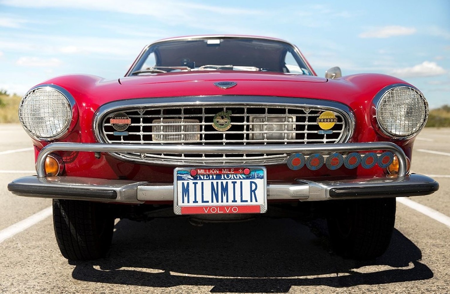 Irv Gordon's record breaking 1966 Volvo P1800 with 3'260'257 miles on the odometer.

https://www.volvocars.com/au/news/electrification/2023-october-one-careful-owner/