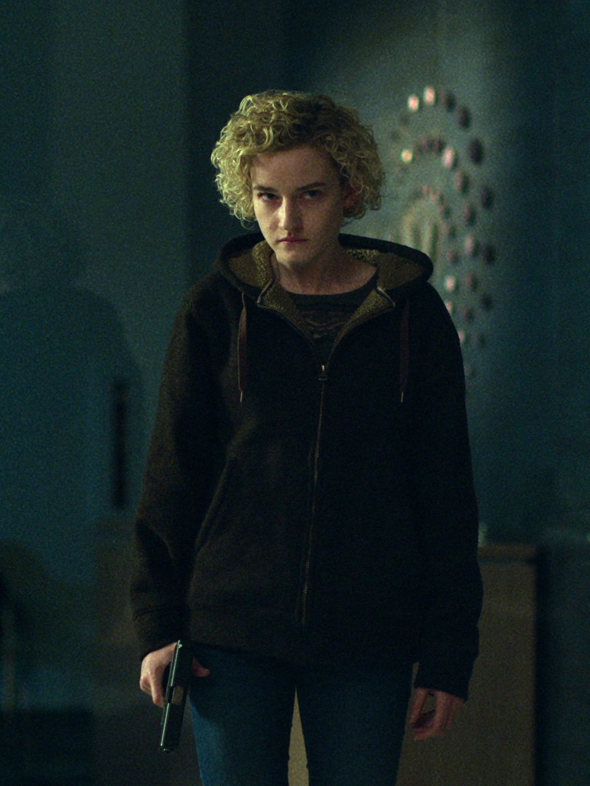 This image released by Netflix shows Julia Garner in a scene from "Ozark." (Netflix via AP)