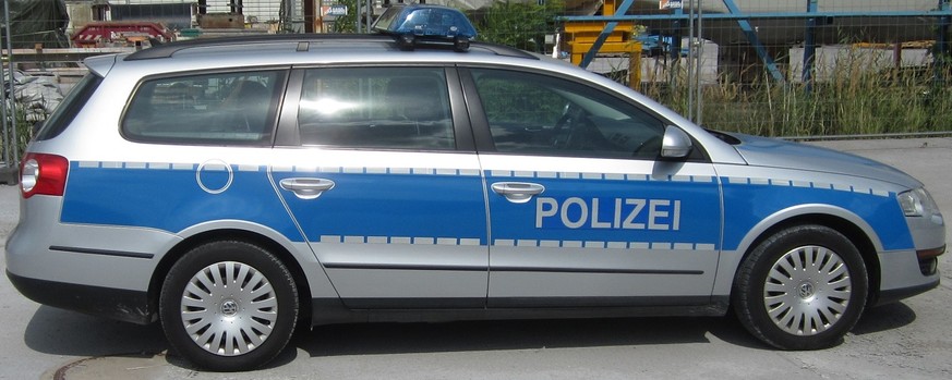 Diesen «Polizeiwagen» kann man mieten.