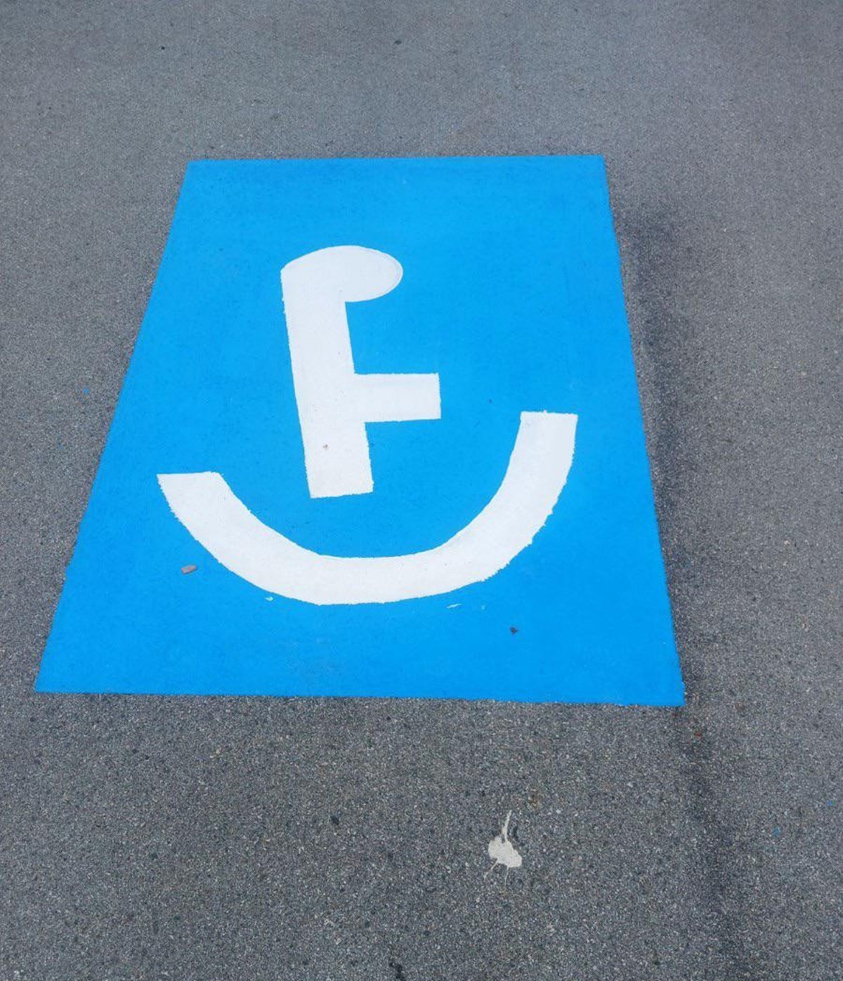 Behindertenparkplatz fail