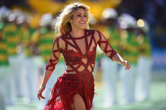 Meistgelikte Frau: Shakira.