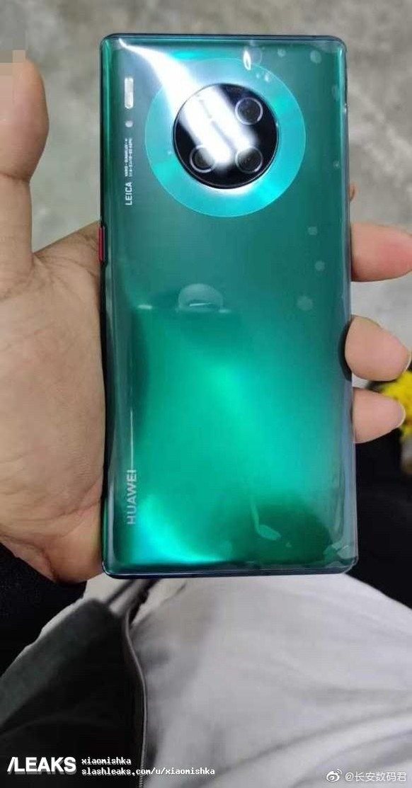 Das erste Foto des Huawei Mate 30 Pro.