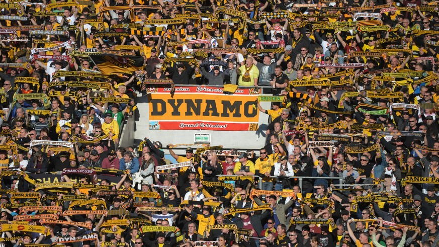 Dynamo Dresden spielt in der Dritten Liga vor durchschnittlich 27'000 Fans. Keine Frage: Der Aufstieg wäre eine Bereicherung für die 2. Bundesliga.