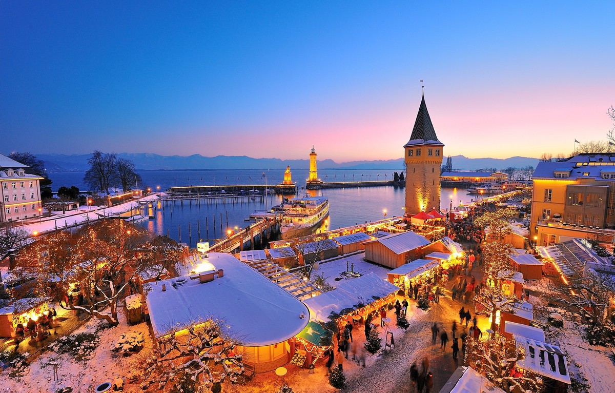 Hafenweihnacht Lindau Bodensee Weihnachtsmarkt