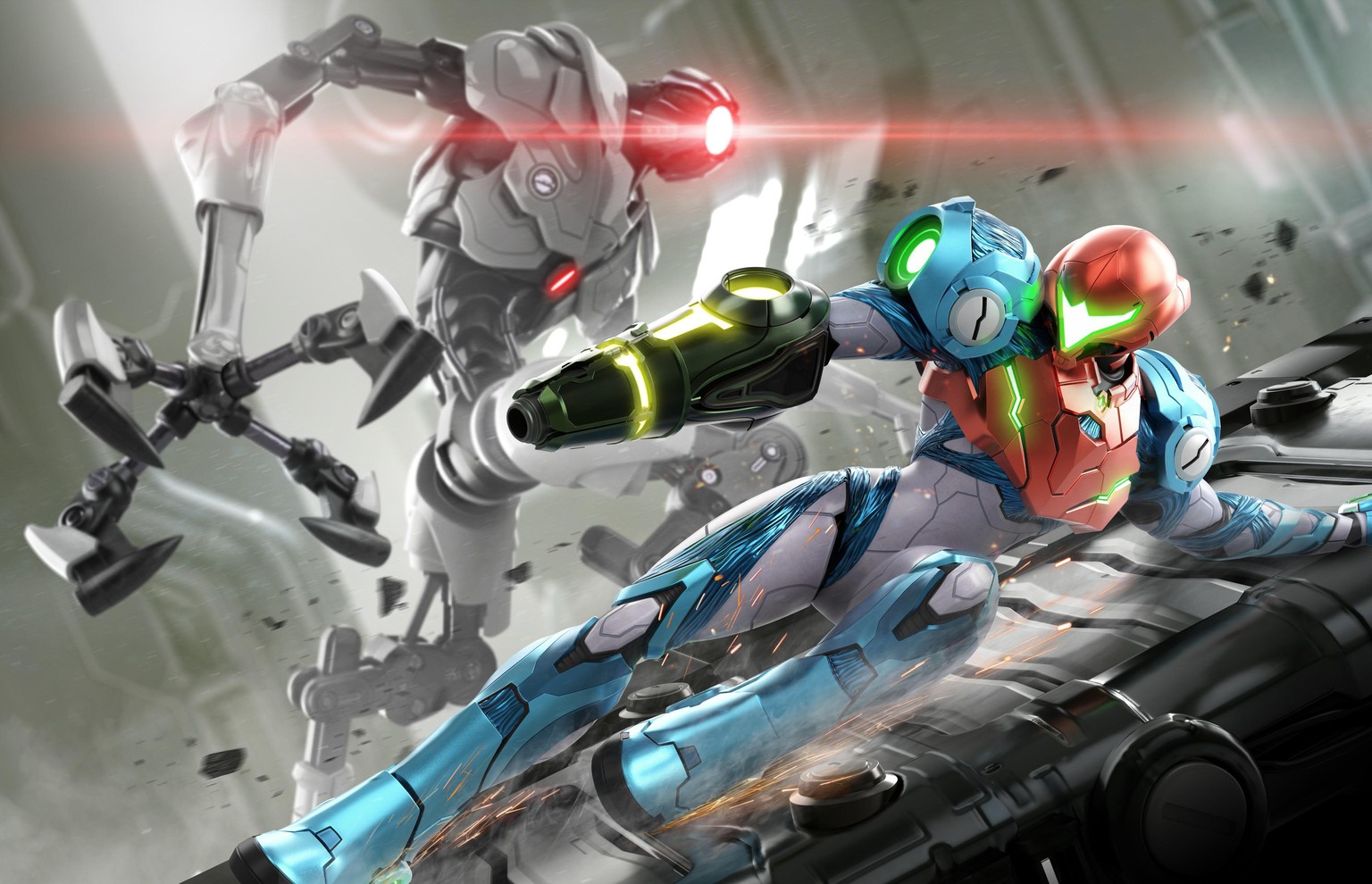 Samus Aran muss sich im neusten «Metroid»-Abenteuer mit aufsässigen Robotern auseinandersetzen.