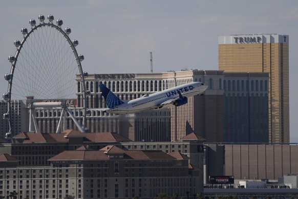 A United Airlines flight takes off from Harry Reid International Airport, Friday, Aug. 29, 2025, in Las Vegas. (AP Photo/John Locher)
International Tourism