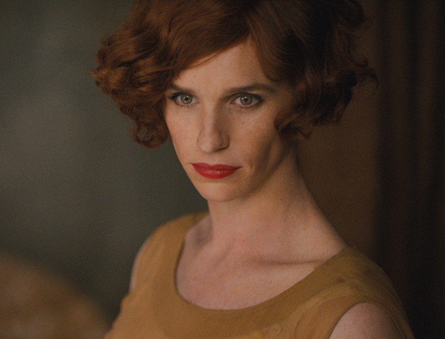 This photo provided by Focus Features shows, Eddie Redmayne as Lili Elbe, in Tom Hooperís &quot;The Danish Girl.&quot; The Hollywood blacklist drama Trumbo scored a leading three Screen Actors Guild ...