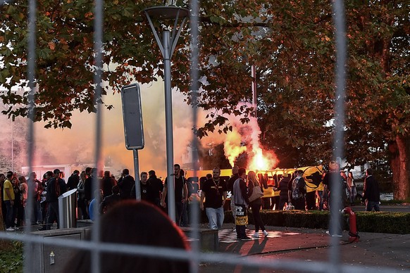 Bisschen Stimmung bei Thun gegen den SCB.