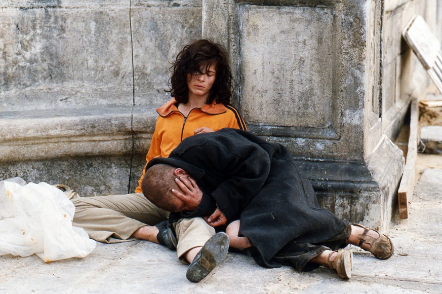 Juliette Binoche und Denis Lavant 1991 in «Les amants du Pont Neuf»
