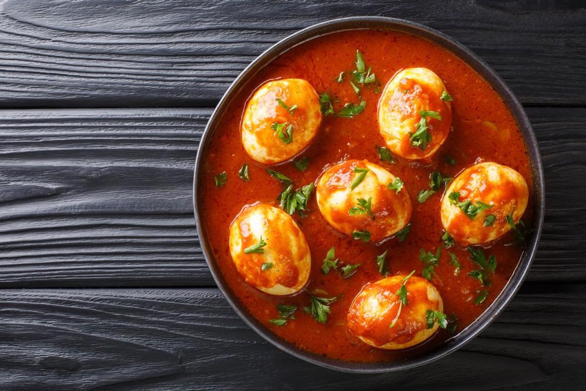 egg curry eier spicy hot hot hot essen kochen food indien indisch curry