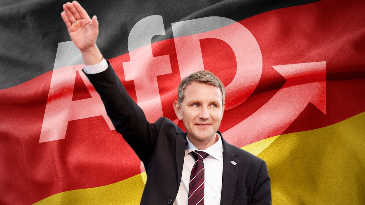 Björn Höcke, président de l'Alternative pour l'Allemagne (AFD), partie d'extrême droite populiste.