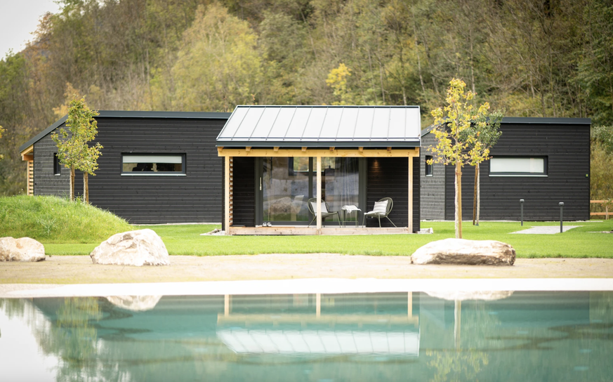 TCS Camping Olivone Blenio Lodge neue Hotels Schweiz 2026 Rauszeit