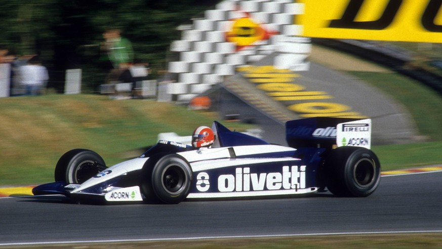 Bildnummer: 06247009 Datum: 06.10.1985 Copyright: imago/Crash Media Group
Marc Surer (Schweiz / Brabham BMW) PUBLICATIONxNOTxINxUK; 19860216 Motorsport Herren Formel 1 F1 F WM GP Europa Brands Hatch 1 ...