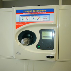 Ein Leergut-Automat in Deutschland (Symbolbild).