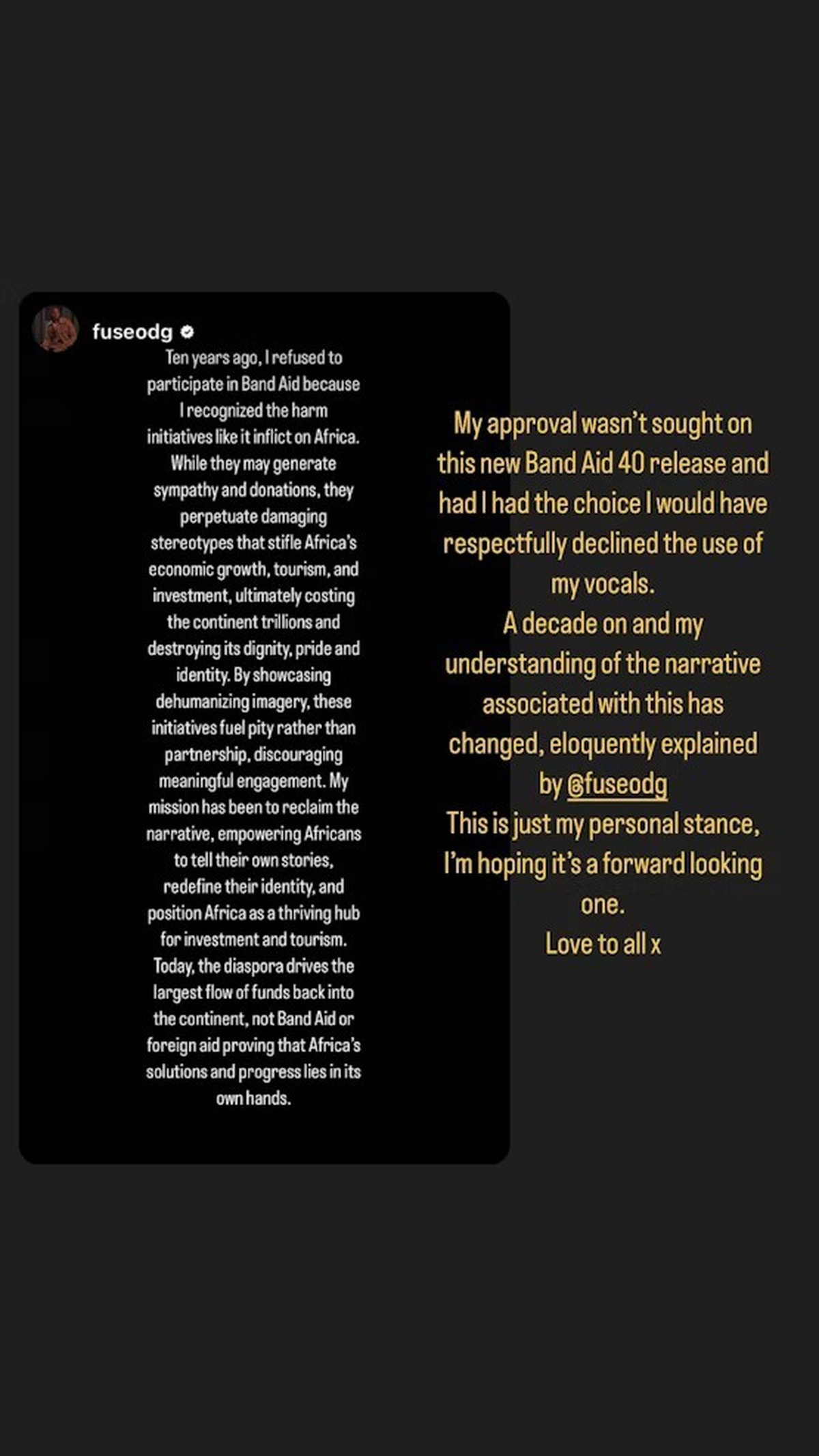 Story von Ed Sheeran auf seinem Instagram-Account.
https://www.instagram.com/teddysphotos/