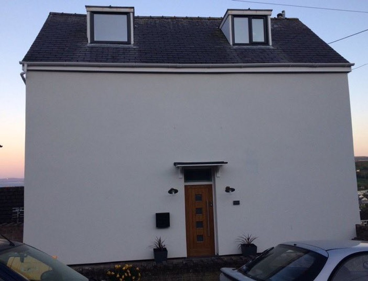 Haus-Fail: Ohne Fenster