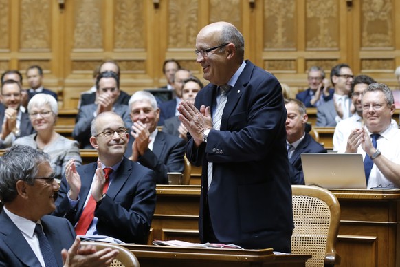 ARCHIVBILD --- ZUR HEUTIGEN NACHRICHT DER AUFHEBUNG DER IMMUNITAET VON EX-NATIONALRAT CHRISTIAN MIESCH DURCH DAS PARLAMENT, STELLEN WIR IHNEN FOLGENDES BILDMATERIAL ZUR VERFUEGUNG --- Christian Miesch ...