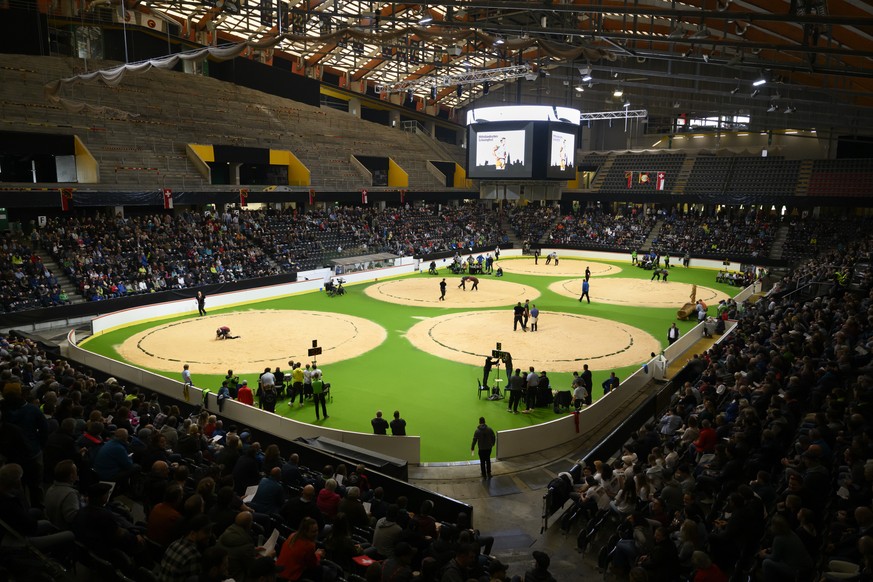 Die Arena in Bern – hier beim diesjährigen mittelländischen Schwingfest – soll renoviert werden. 