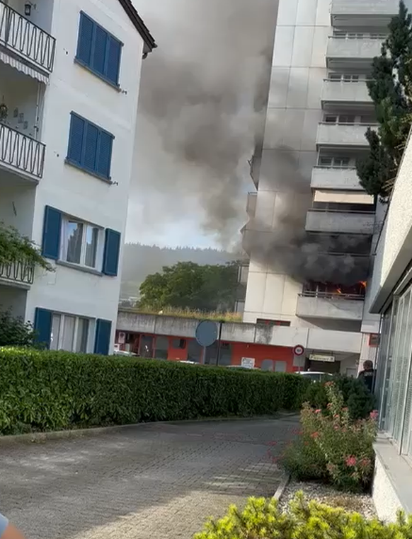 Explosion Nussbaumen