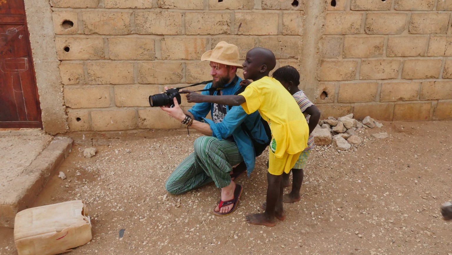 Juha Jarvinen in Senegal.