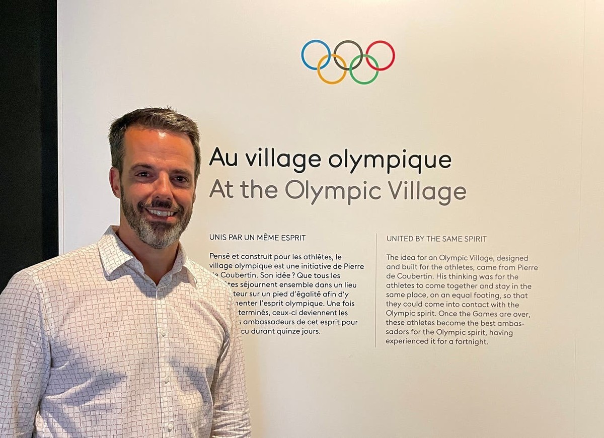 Laurent Michaud a commencé son mandat pour les JO de Paris en mai 2020 et gère environ 3000 personnes.