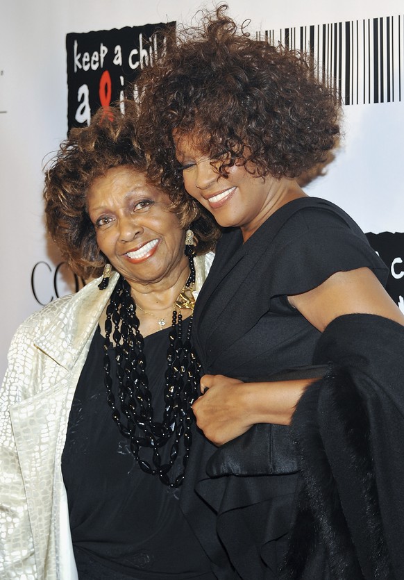 FILE - Singers Cissy Houston, left, and her daughter Whitney Houston appear at the &quot;Keep A Child Alive Black Ball&quot; in New York on Sept. 30, 2010. Cissy Houston, a two-time Grammy winner who  ...