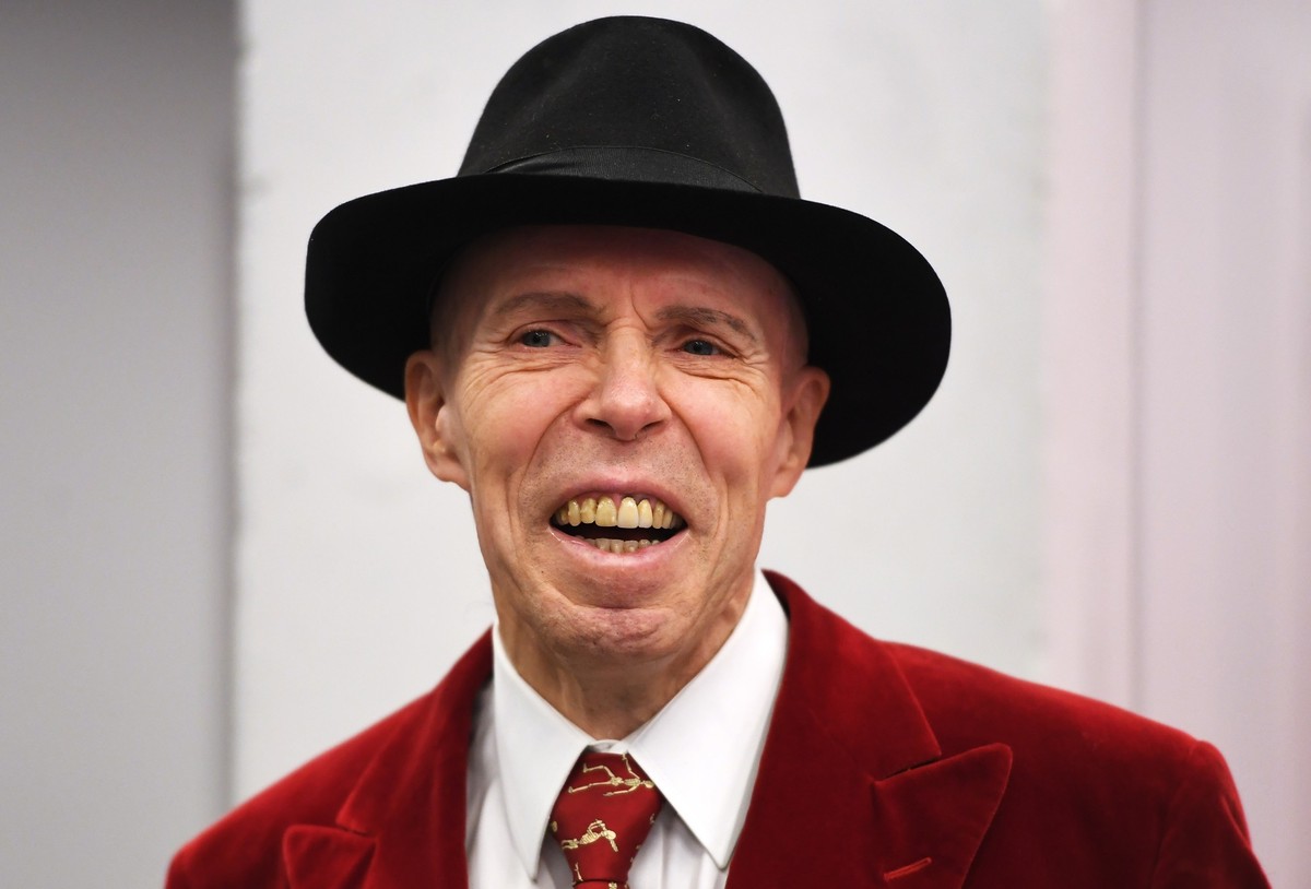 epa07068537 German doctor Gunther von Hagens during the launch of Body Worlds Museum in London, Britain, 04 October 2018. The Body Worlds has attracted more than 47 million visitors in more than 130 c ...