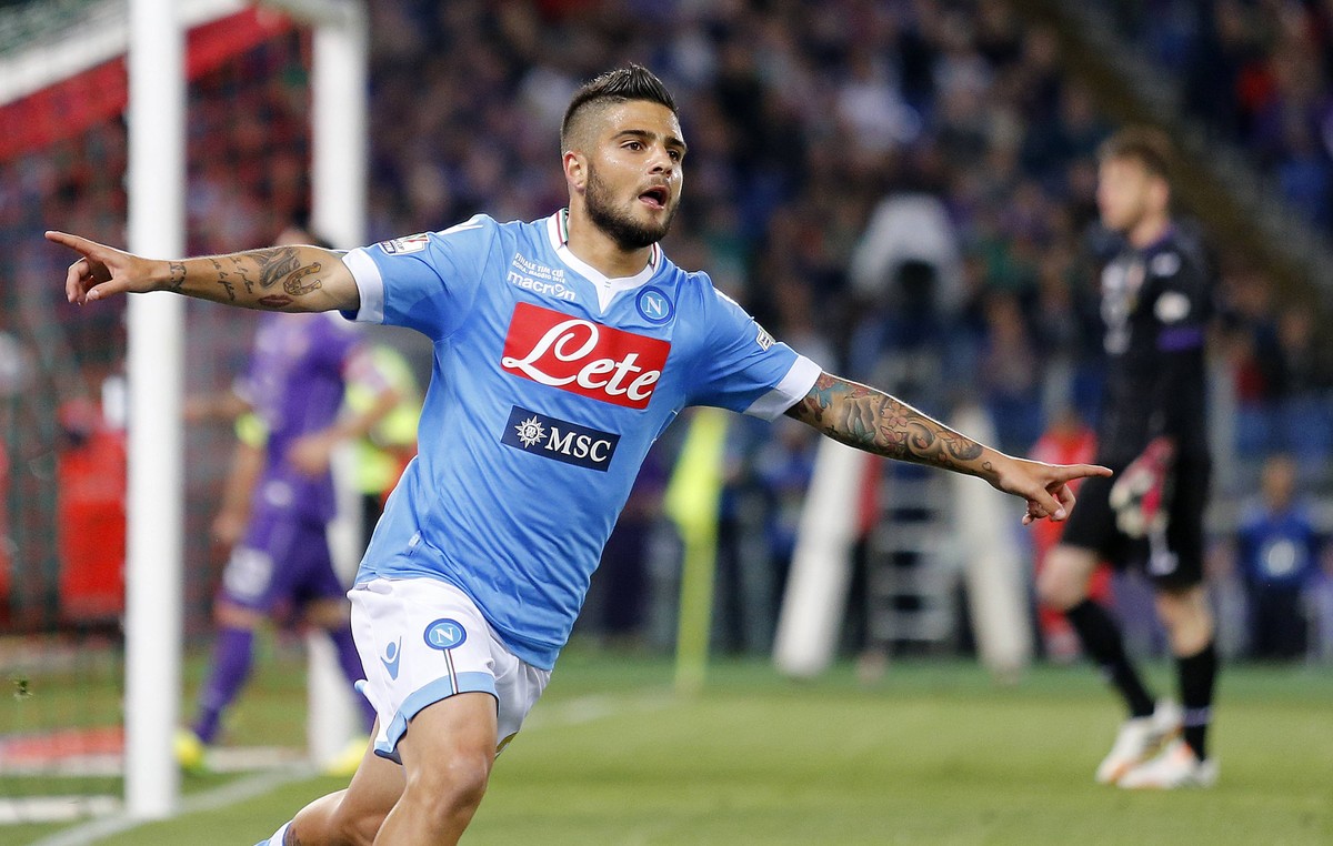 Lorenzo Insigne prägt den Cupfinal mit zwei frühen Toren zum 2:0.