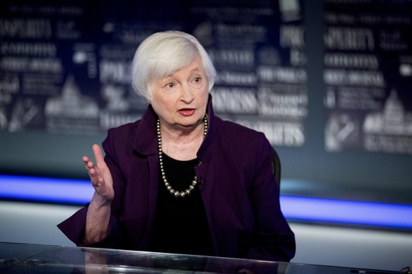 Zeigt sich besorgt: Janet Yellen, Ex-Präsidentin der US-Notenbank.
