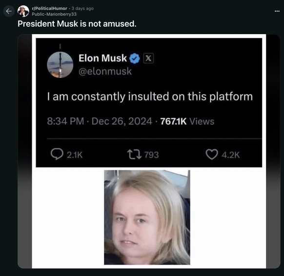 Musk Posting