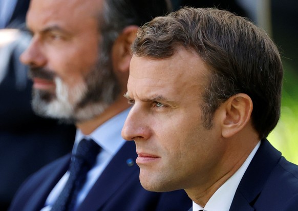 Macron und Philippe.
